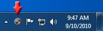 iCamSource icon in the Windows system tray